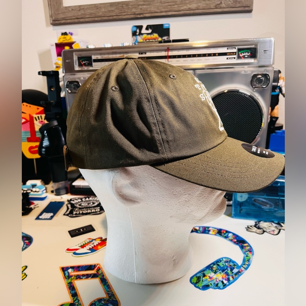 Stance Olive with Embroidered Flower - Picture 2 of 8